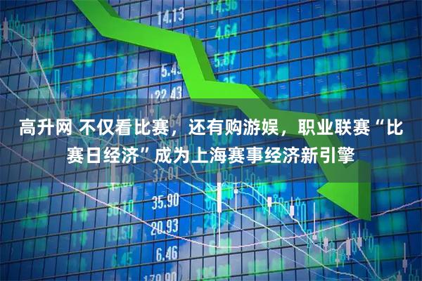 高升网 不仅看比赛，还有购游娱，职业联赛“比赛日经济”成为上海赛事经济新引擎